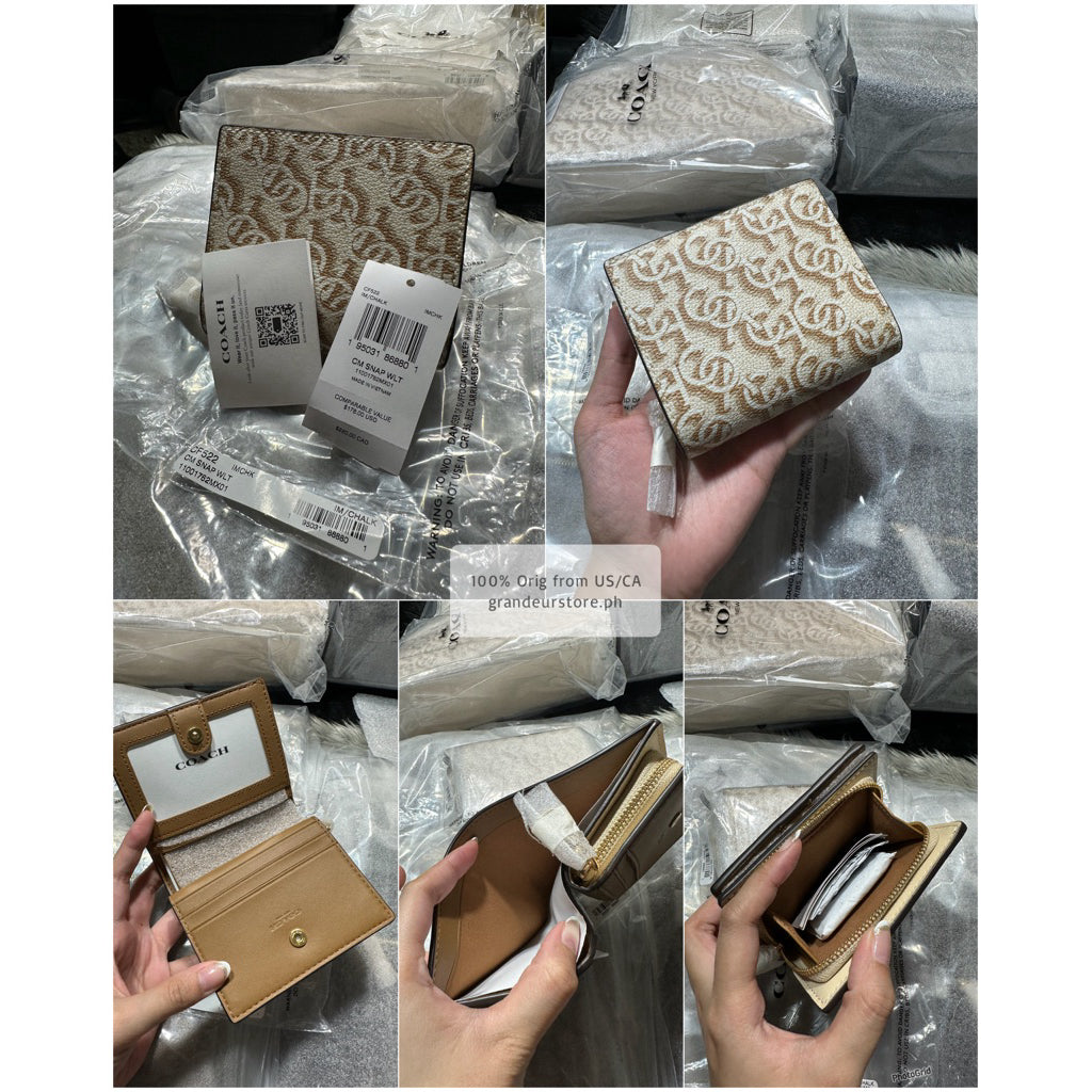 ORIG & IMPORTED CCH SMALL SNAP WALLET COIN PURSE
