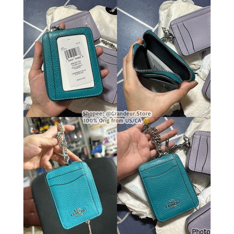 ORIG/IMPORTED ❤️ CCH ZIP CARD CASE WALLET COIN PURSE