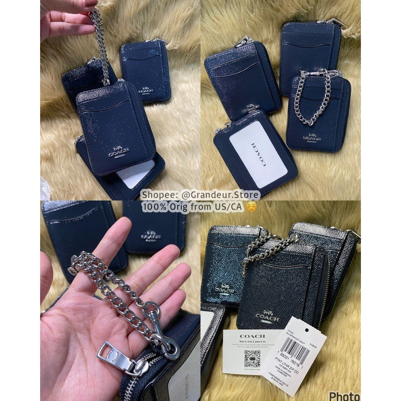 ORIG/IMPORTED ❤️ CCH ZIP CARD CASE WALLET COIN PURSE