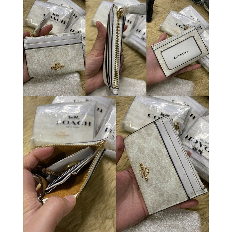 ORIG & IMPORTED Co@ch MINI SKINNY ID CASE CARD HOLDER SMALL WALLET - ORIG, US IMPORTED