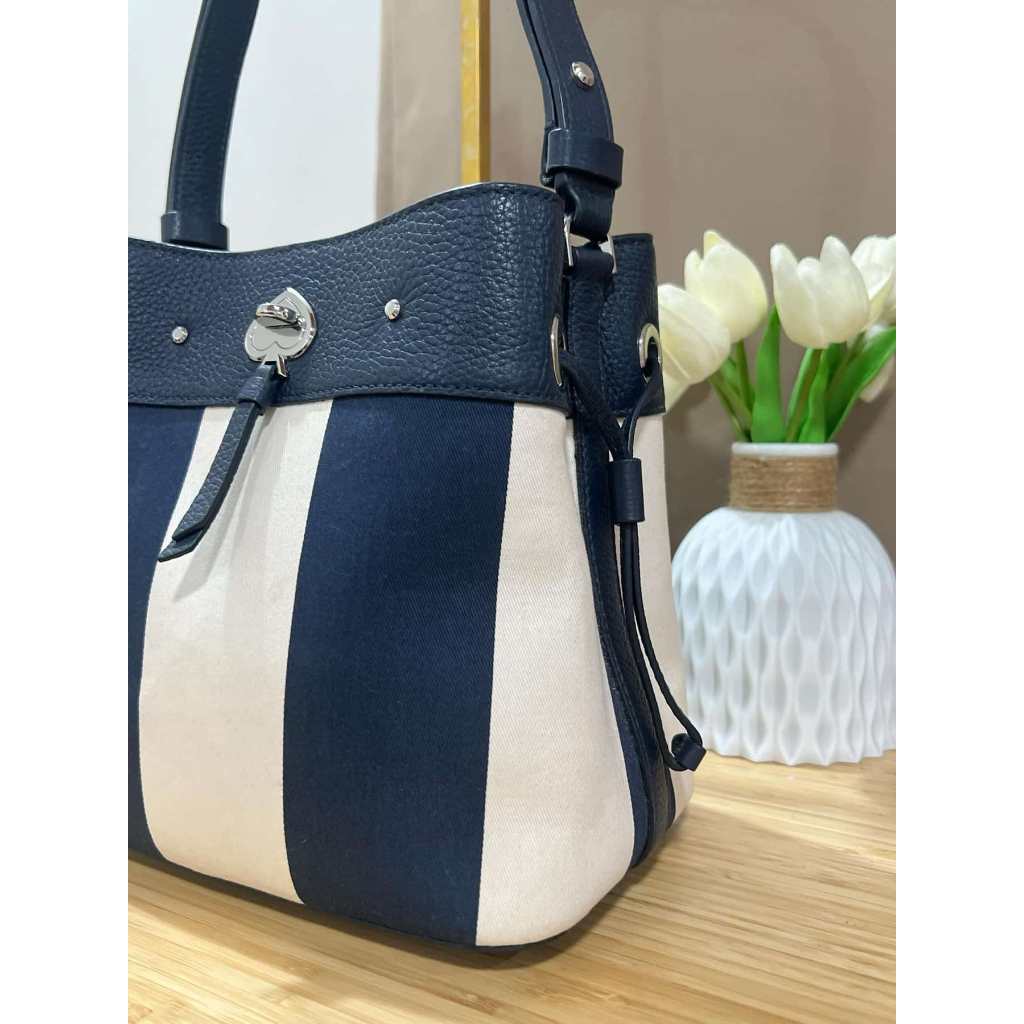 ORIG PRELOVED  KS Marti Small Bucket Bag Jacquard Blue