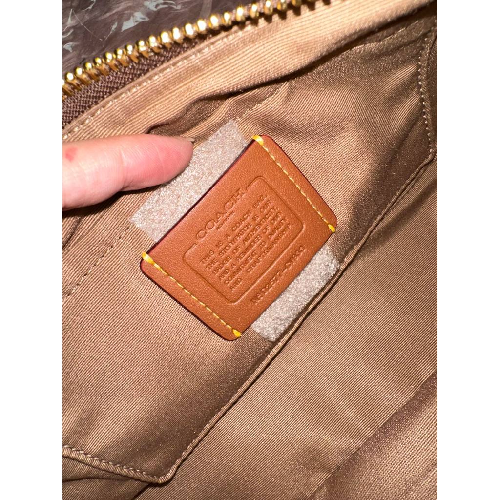 ORIG & IMPORTED CCH Teri Shoulder Bag In Signature Canvas in Tan/Brown