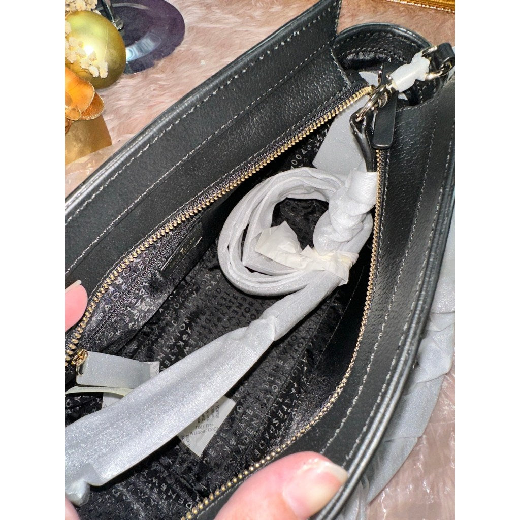 ORIG & IMPORTED KS Lana Satchel Black Bag