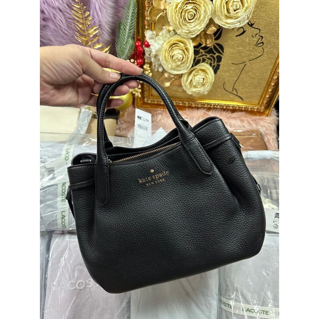ORIG Preloved KS Dumpling Small Satchel Bag Black