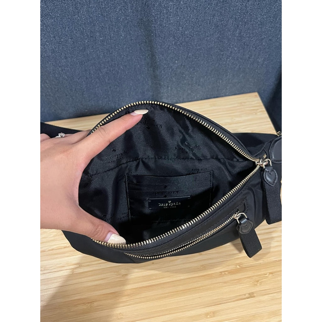 ORIG & Imported KS Chelsea Nylon Belt Bag Black