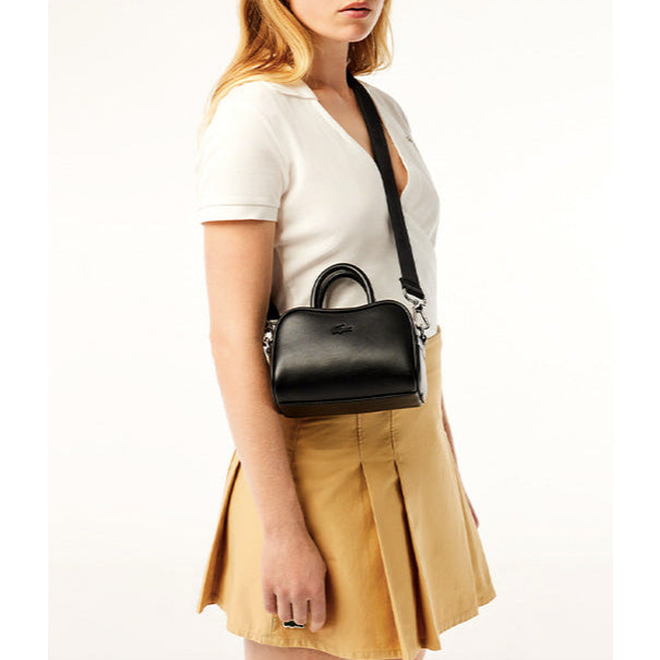 ORIG & IMPORTED LCT Mini Lora Leather Bag Embossed Black