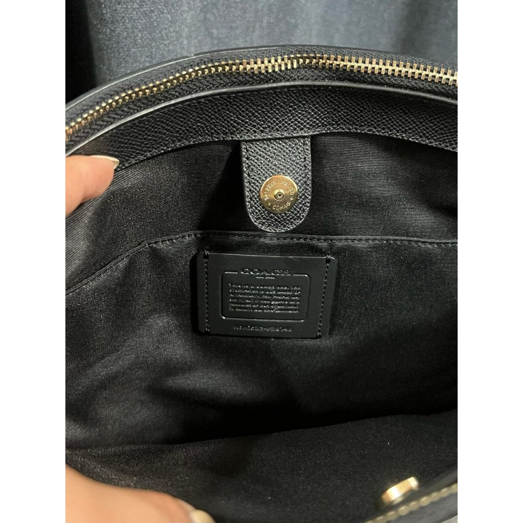 ORIG Preloved CCH Large Brooke Carryall Shoulder Bag Brown