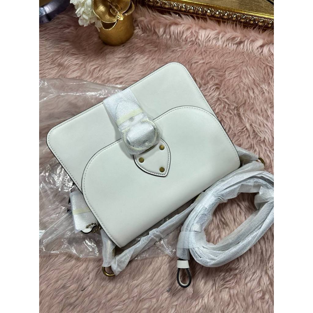 ORIG & IMPORTED CCH Retail Beat Shoulder White Bag