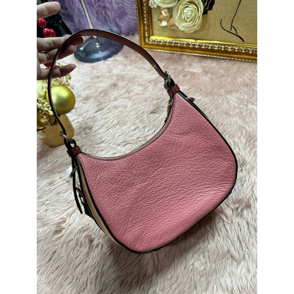 ORIG Preloved CCH Kleo Hobo Shoulder Peach Bag