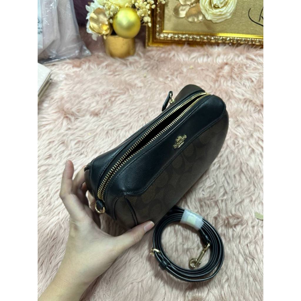 ORIG Preloved CCH RARE Mini Bennett Crossbody Small Brown Bag