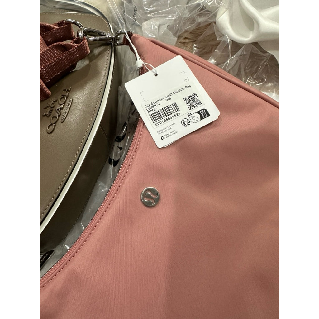 ORIG & IMPORTED LuluLemon City Essentials Small Shoulder Bag 3L Deco Pink