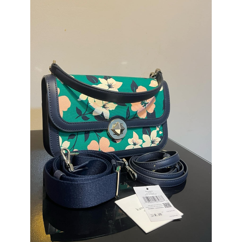 ORIG PRELOVED  KS Audrey Flap Crossbody Small Green Bag