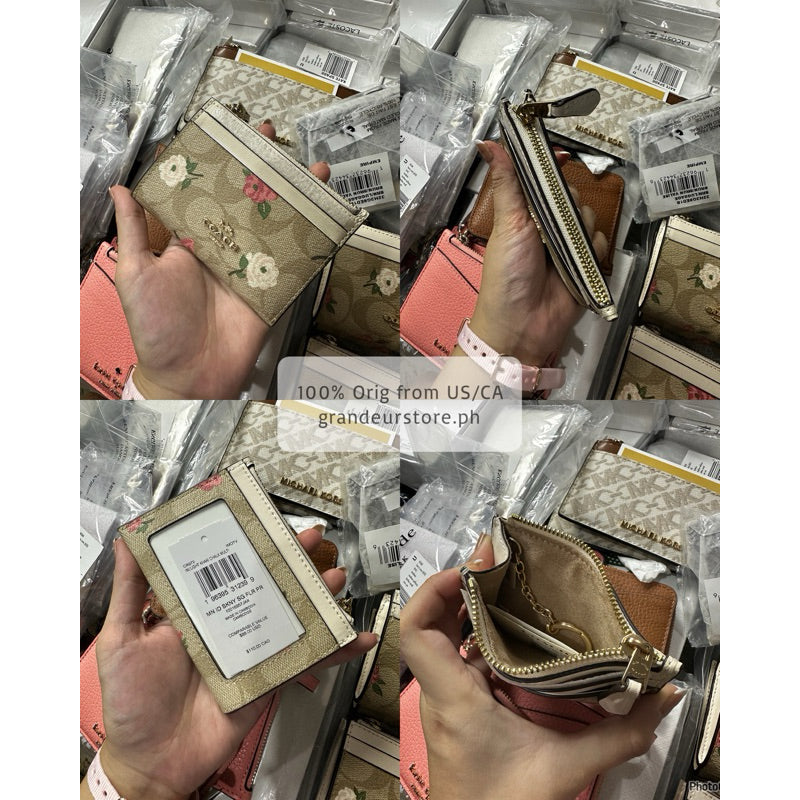 ORIG & IMPORTED Co@ch MINI SKINNY ID CASE CARD HOLDER SMALL WALLET - ORIG, US IMPORTED