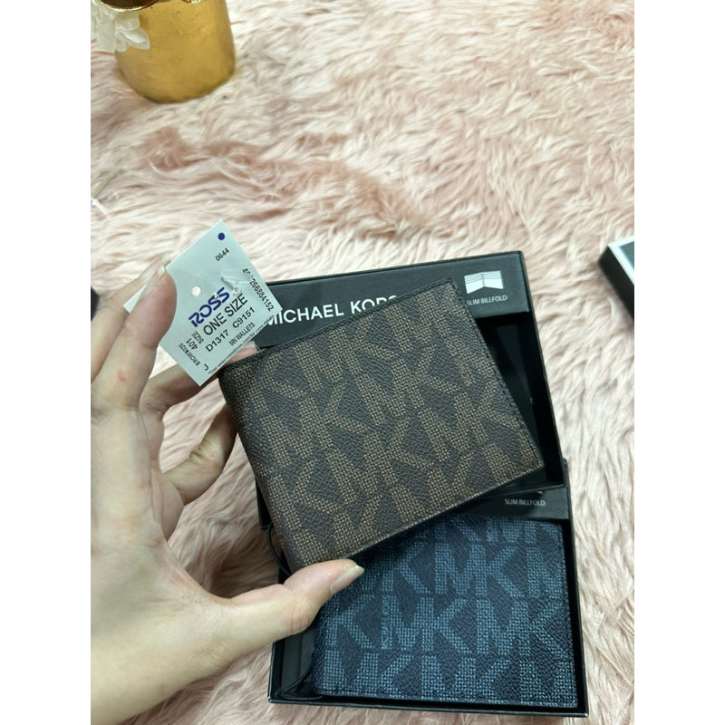 ORIG & IMPORTED MK Slim Bifold Wallet for Men