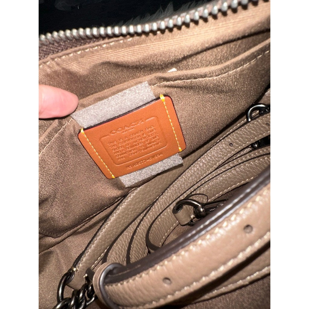 ORIG & IMPORTED CCH Teri Shoulder Bag In Dark Stone Brown