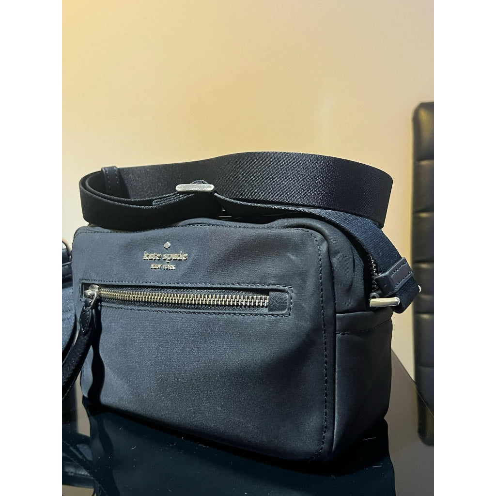 ORIG Preloved KS Chelsea Camera Bag Black Nylon