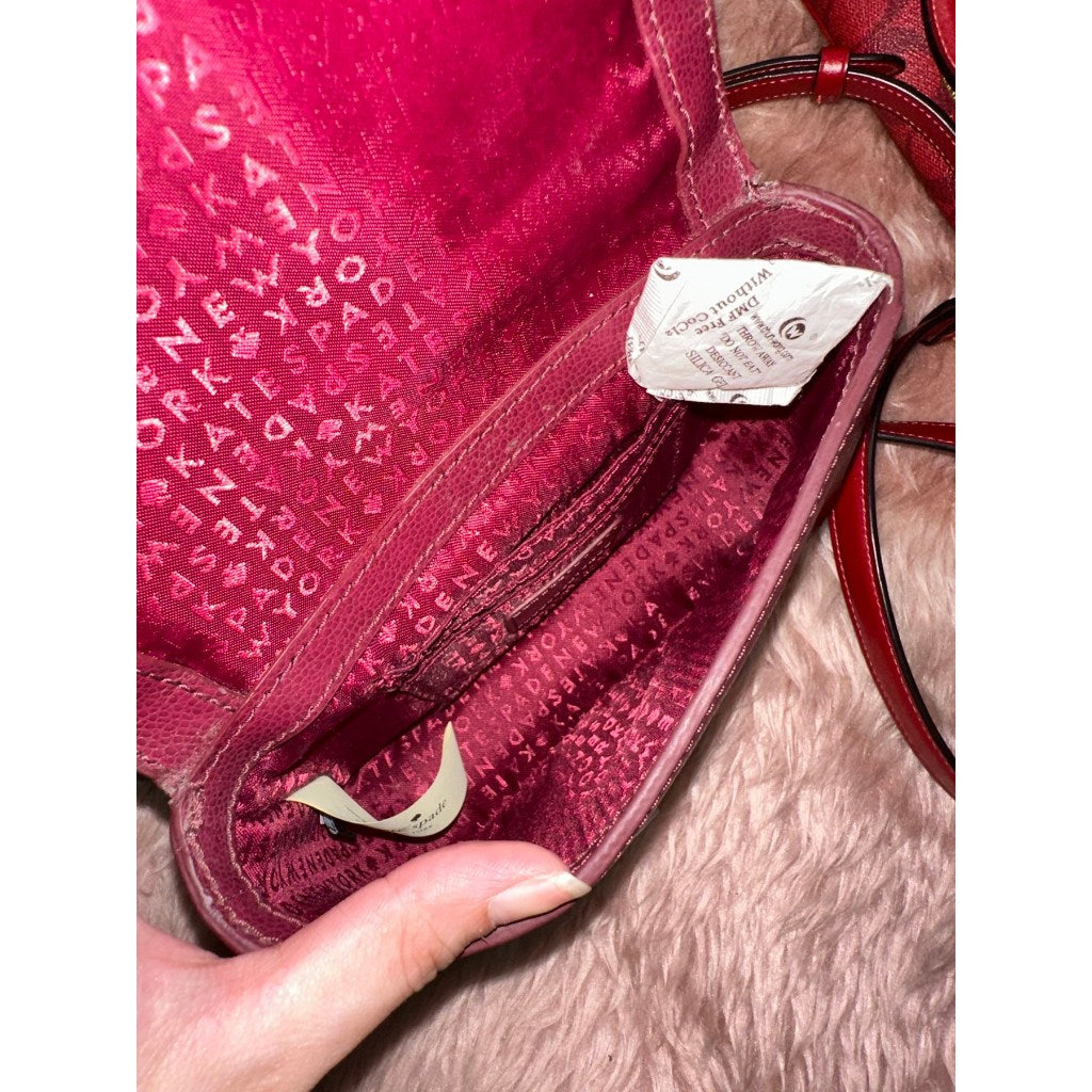 ORIG Preloved KS Patterson Drive Maisie Mini Red Bag