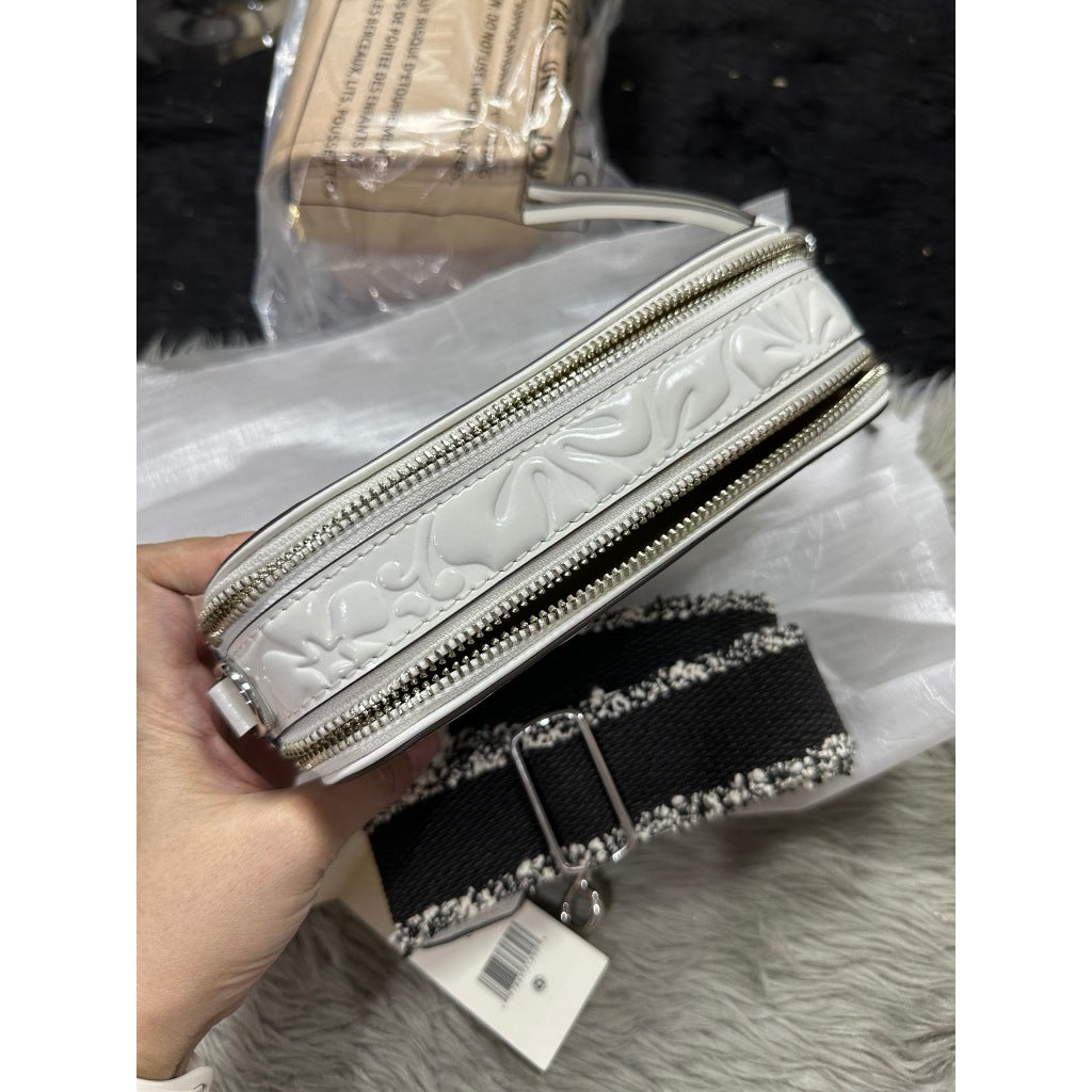 ORIG & IMPORTED NEW! CCH Tory Burch TB Bombe Miller White Bag