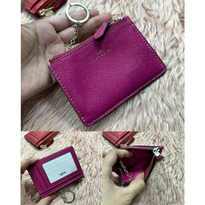 ORIG & IMPORTED Co@ch MINI SKINNY ID CASE CARD HOLDER SMALL WALLET - ORIG, US IMPORTED