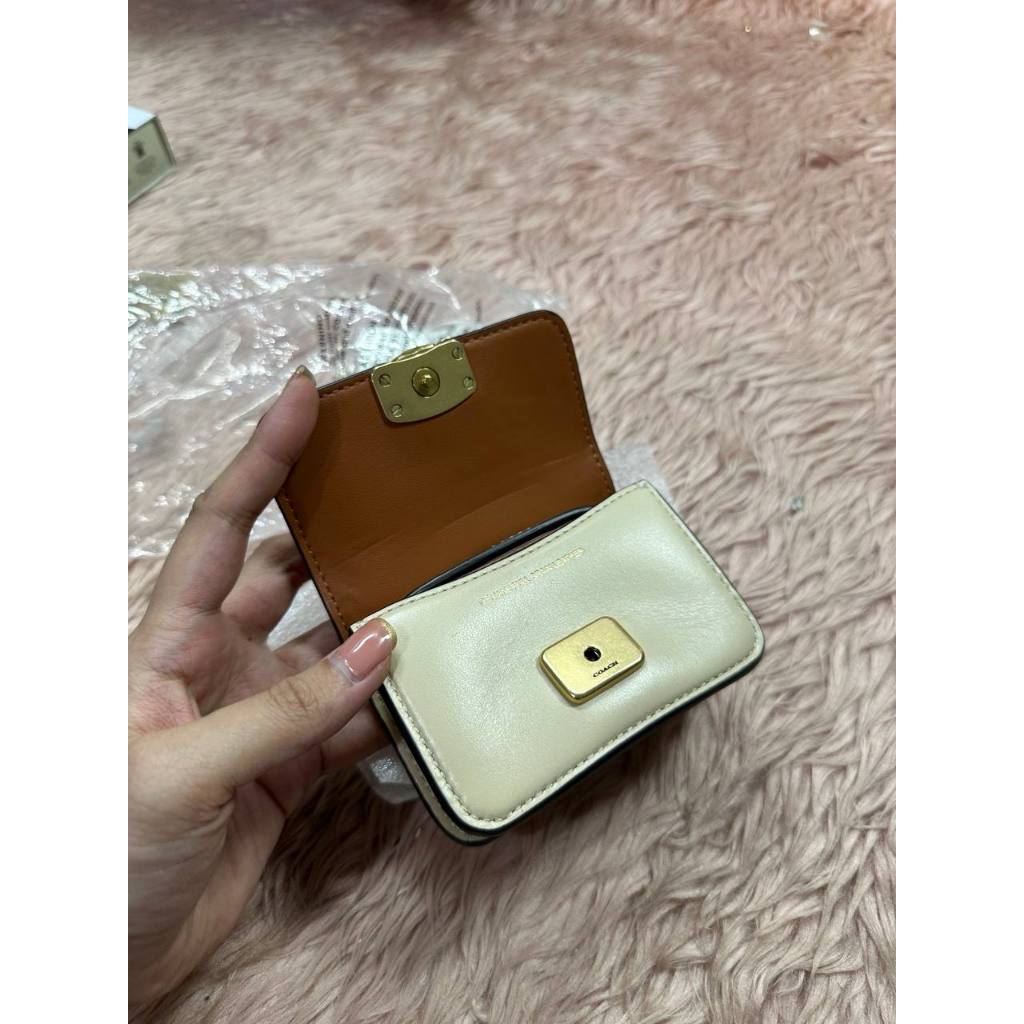 ORIG & IMPORTED CCH Retail Bandit Card Case Belt Micro Bag Ivory