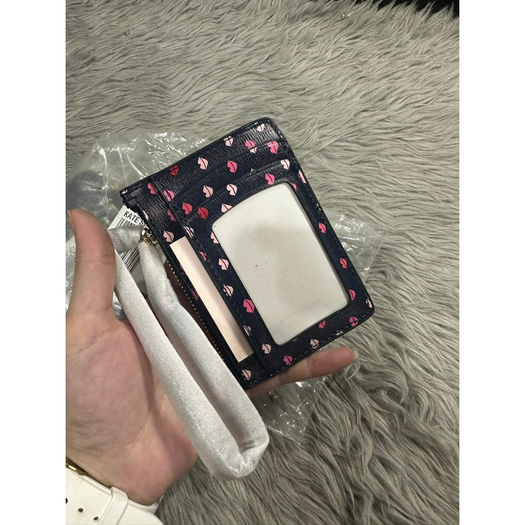 ORIG & IMPORTED KS Sylvia Lips Keychain Small Card Wallet