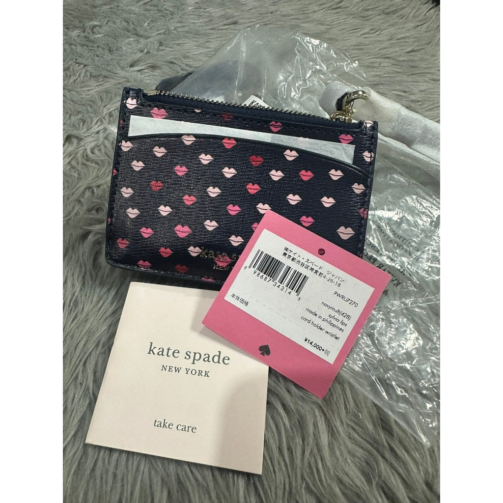ORIG & IMPORTED KS Sylvia Lips Keychain Small Card Wallet