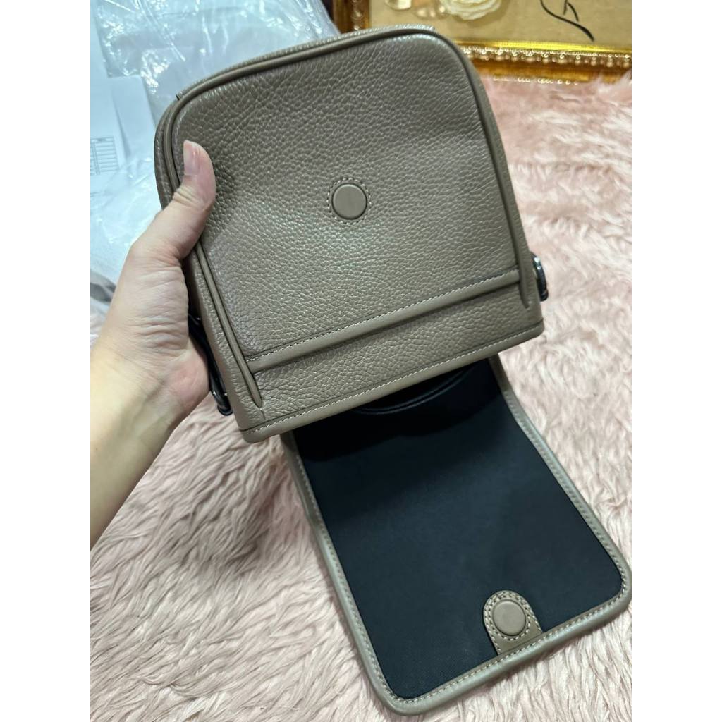 ORIG & IMPORTED CCH Lucas Crossbody Flap Bag Brown