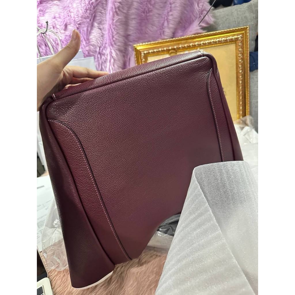 ORIG & IMPORTED CCH Large Hadley Tote Bag Merlot Maroon Red