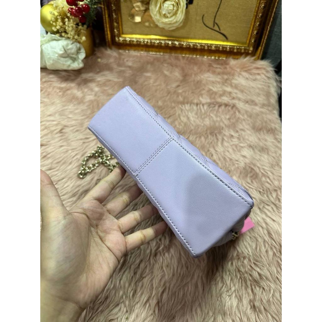 ORIG & IMPORTED KS Natalia Small Flap Crossbody Bag Purple