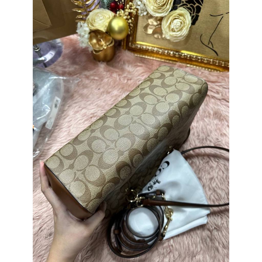 ORIG Preloved CCH Etta Carryall Large Khaki Brown Bag