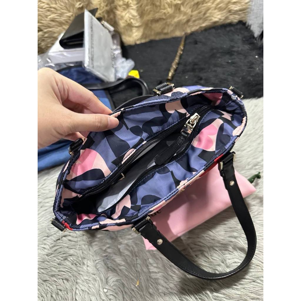 ORIG & IMPORTED KS Retail Taylor Heart Party Small Crossbody Nylon Tote Bag