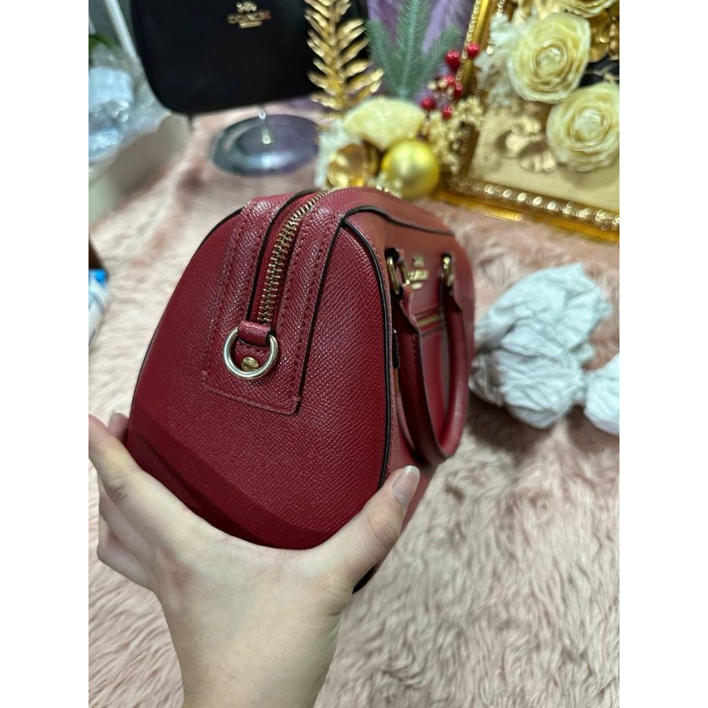 ORIG Preloved CCH Rowan Satchel Bag Cherry Red