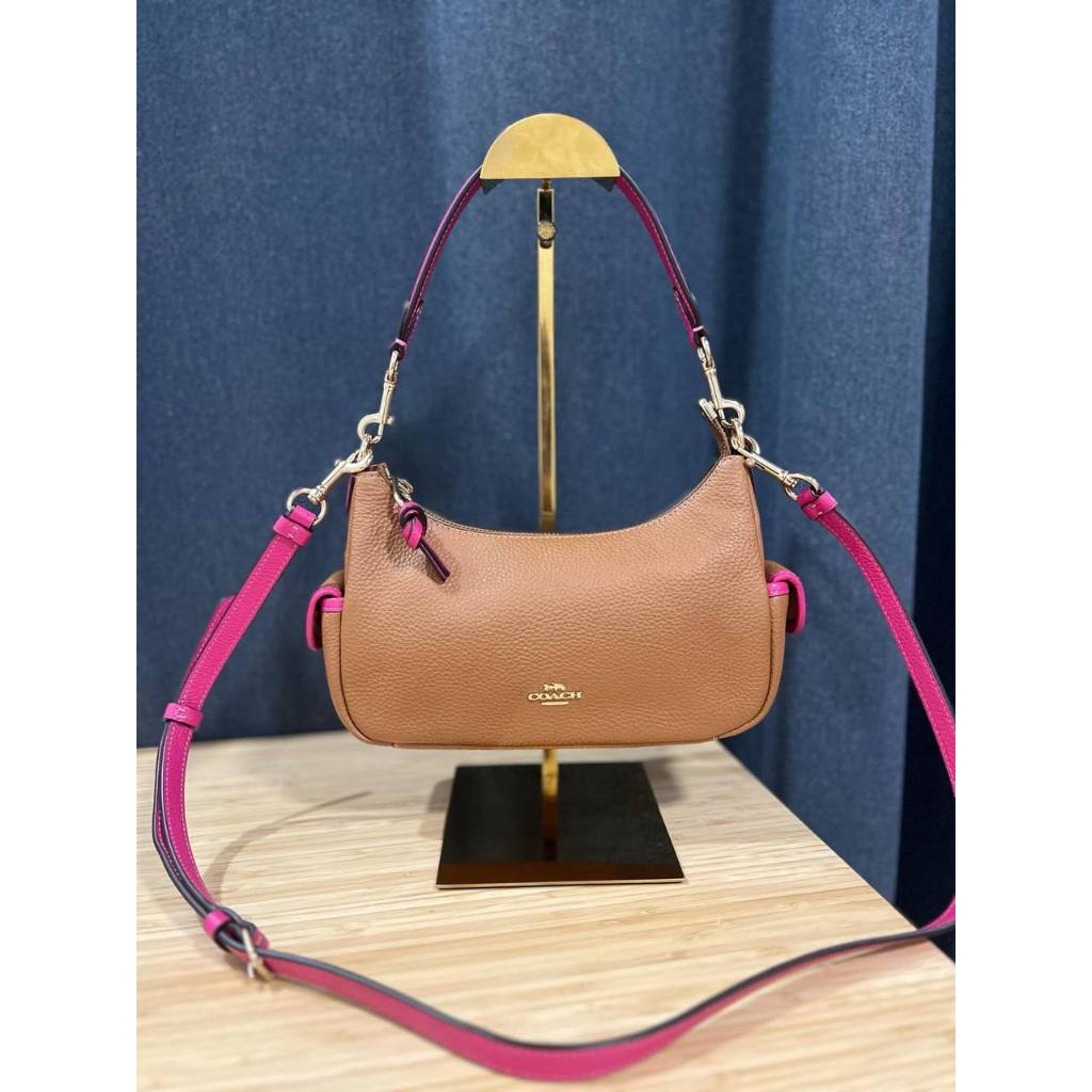 ORIG Preloved CCH Pennie Shoulder Bag 25 Brown Bag