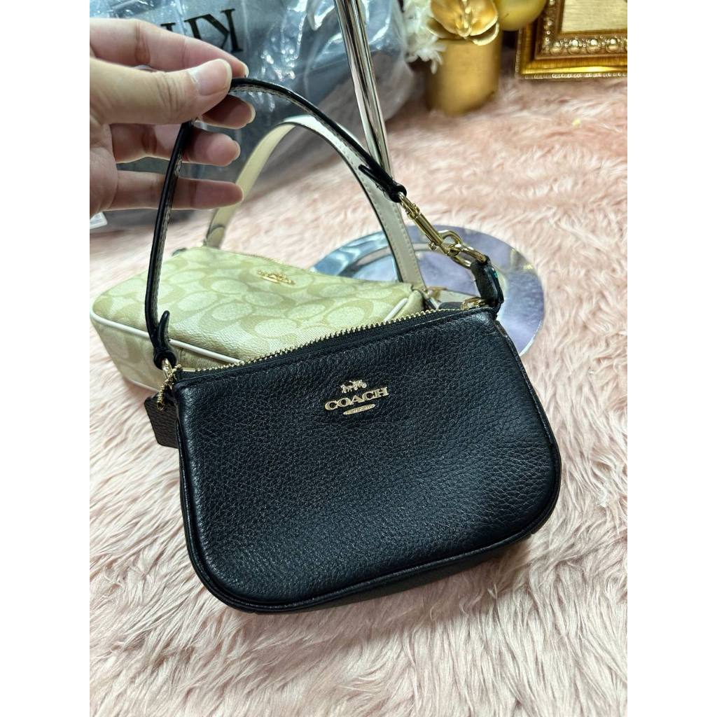ORIG Preloved CCH Nolita 15 Small Black Wristlet Bag