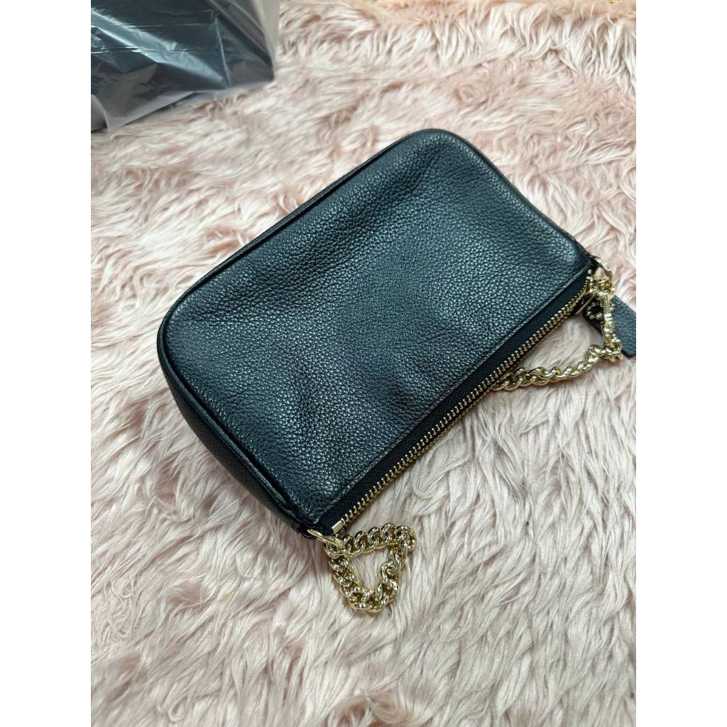 ORIG Preloved CCH RARE Nolita 19 Shoulder Small Black Chain Bag
