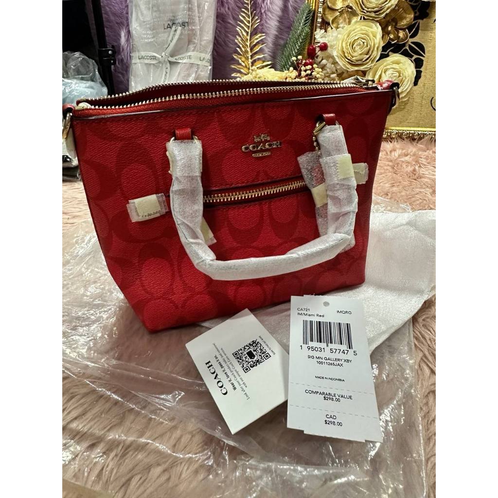 ORIG & IMPORTED CCH Mini Gallery Crossbody Small Bag Miami Red