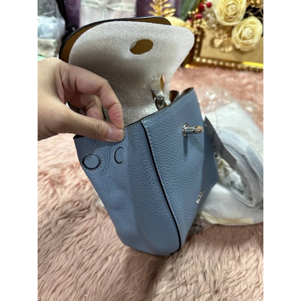 ORIG & IMPORTED CCH Convertible Mini Backpack Blue Small Bag