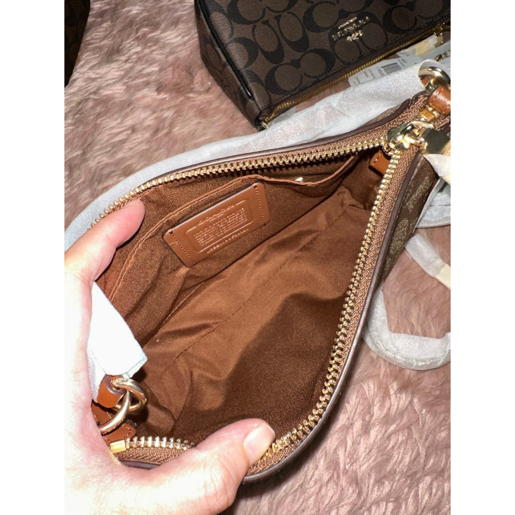 ORIG & IMPORTED CCH RARE Top Handle Nolita Small Bag Khaki Saddle Brown