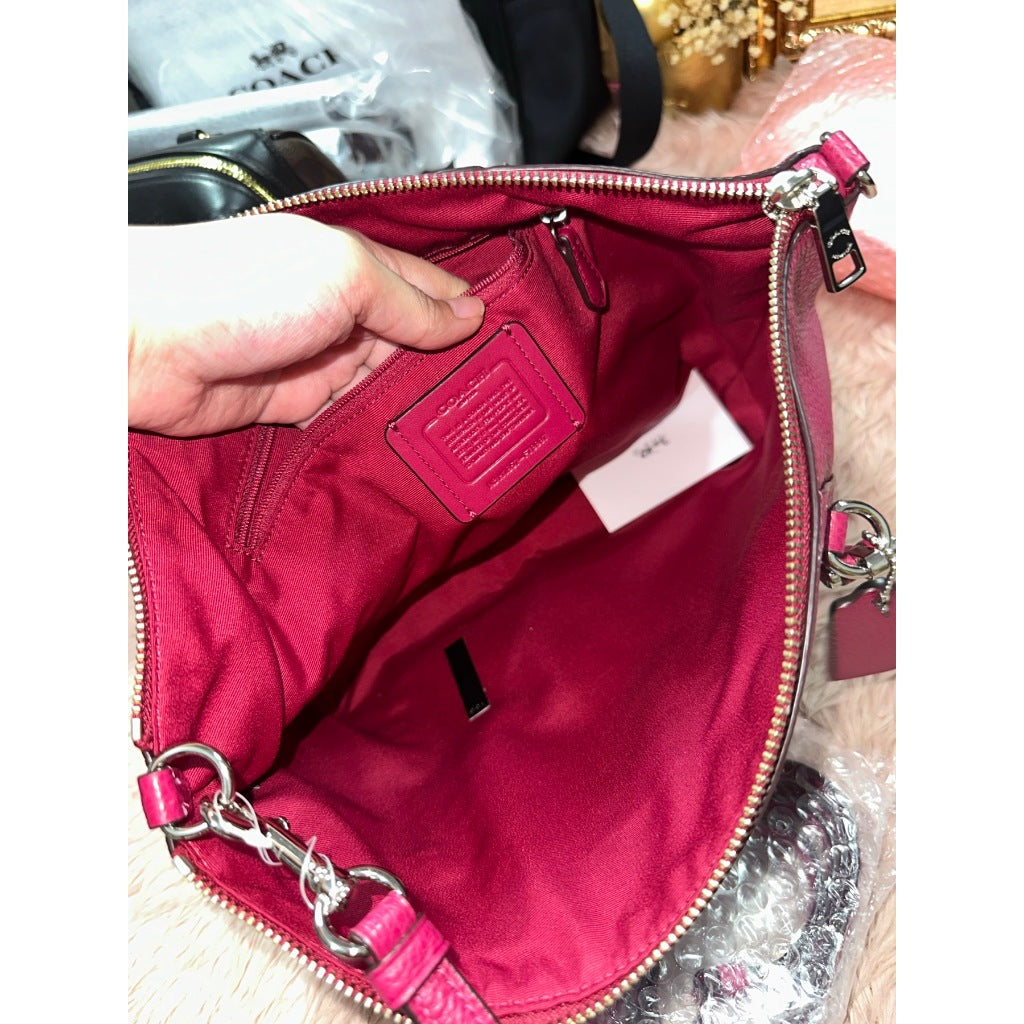 ORIG & IMPORTED CCH Prairie Satchel Bag in Fuschia Pink