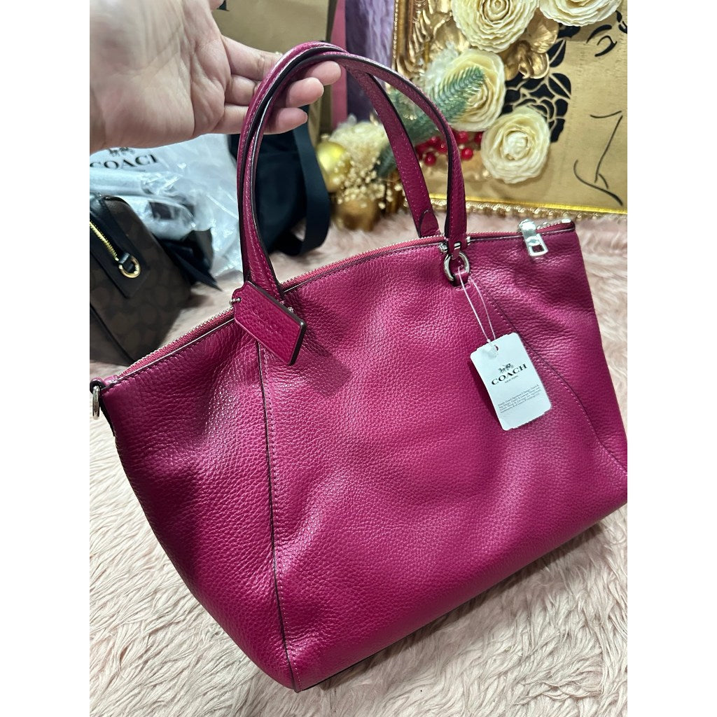 ORIG & IMPORTED CCH Prairie Satchel Bag in Fuschia Pink