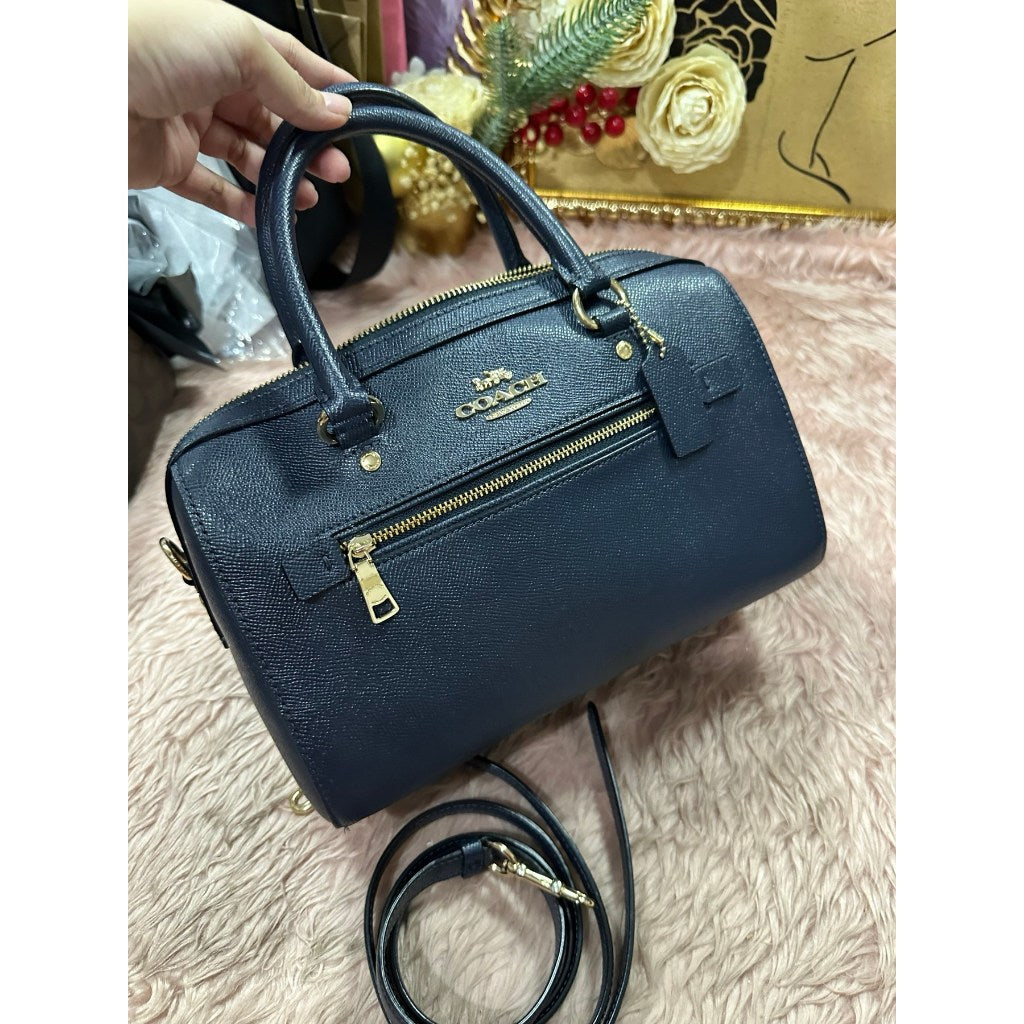 ORIG Preloved CCH Rowan Satchel Bag Navy Blue