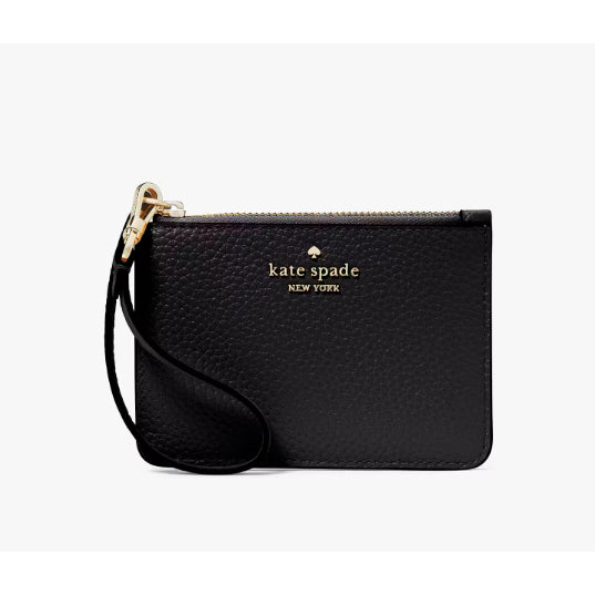 ORIG & IMPORTED KS Lena Small Card Holder Wristlet Wallet Black