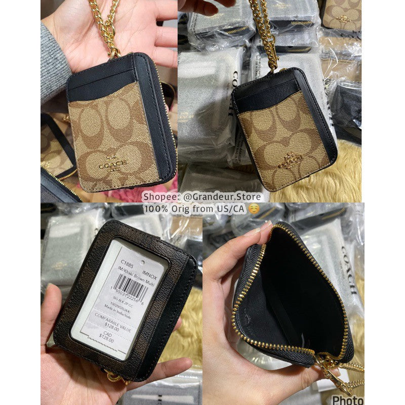 ORIG/IMPORTED ❤️ CCH ZIP CARD CASE WALLET COIN PURSE