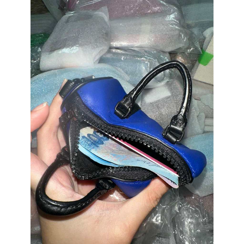 ORIG & IMPORTED CCH Micro Venturer Mini Duffle Bag Key Fob Keychain Blue