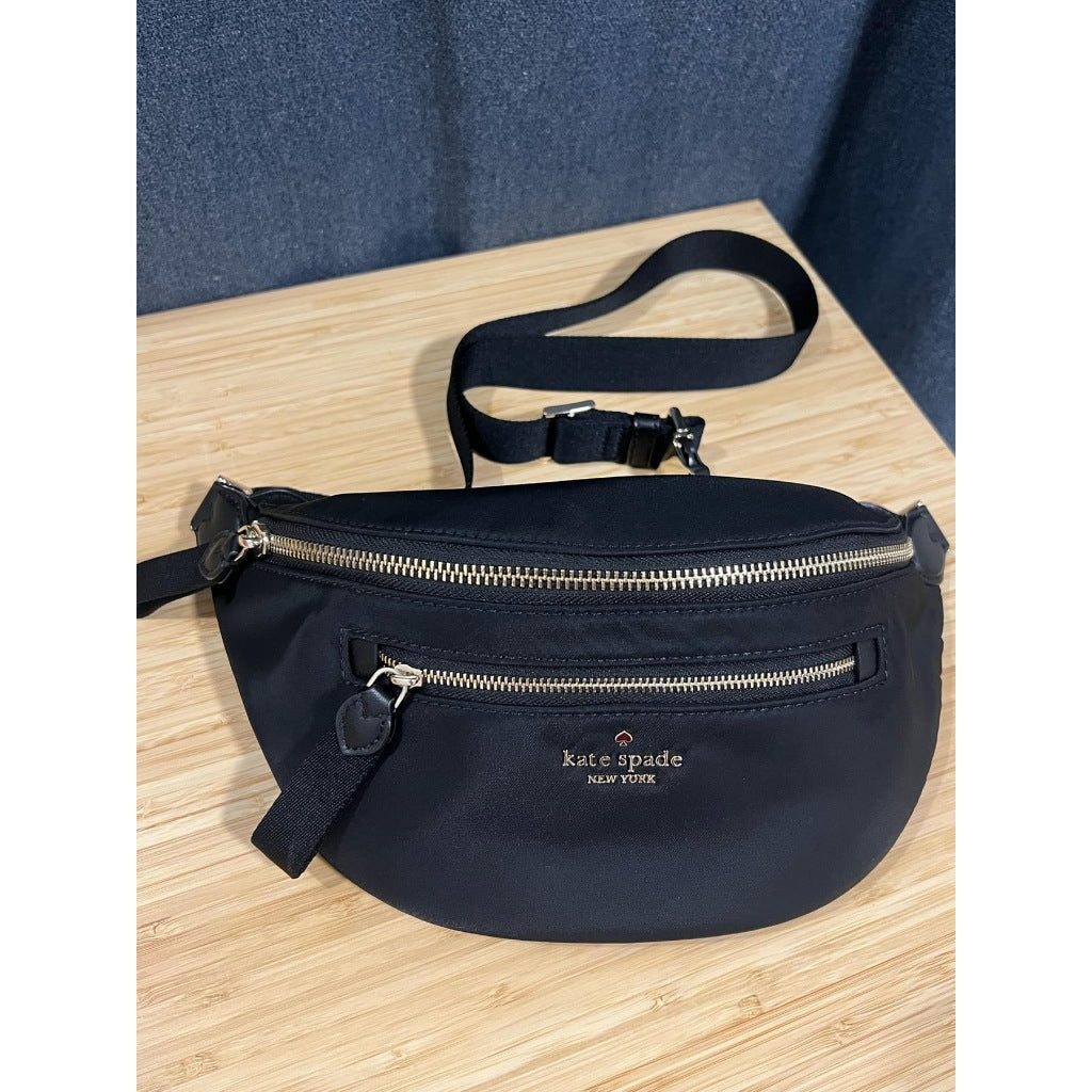 ORIG & Imported KS Chelsea Nylon Belt Bag Black
