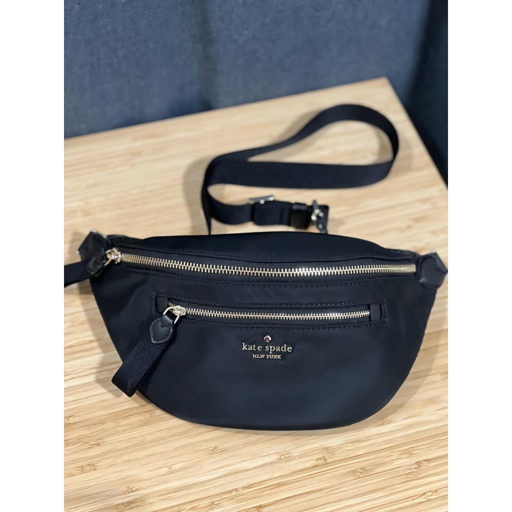 ORIG & Imported KS Chelsea Nylon Belt Bag Black