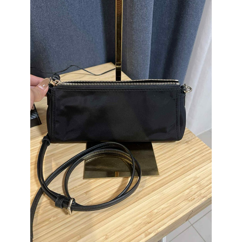 ORIG PRELOVED  KS Wilson Road Jane Small Shoulder Crossbody Nylon Black Bag
