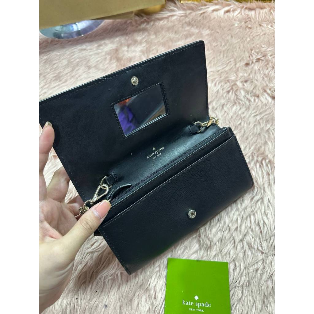 ORIG & IMPORTED Preloved KS Laurel Way Glitter Kilikili Wallet/Clutch