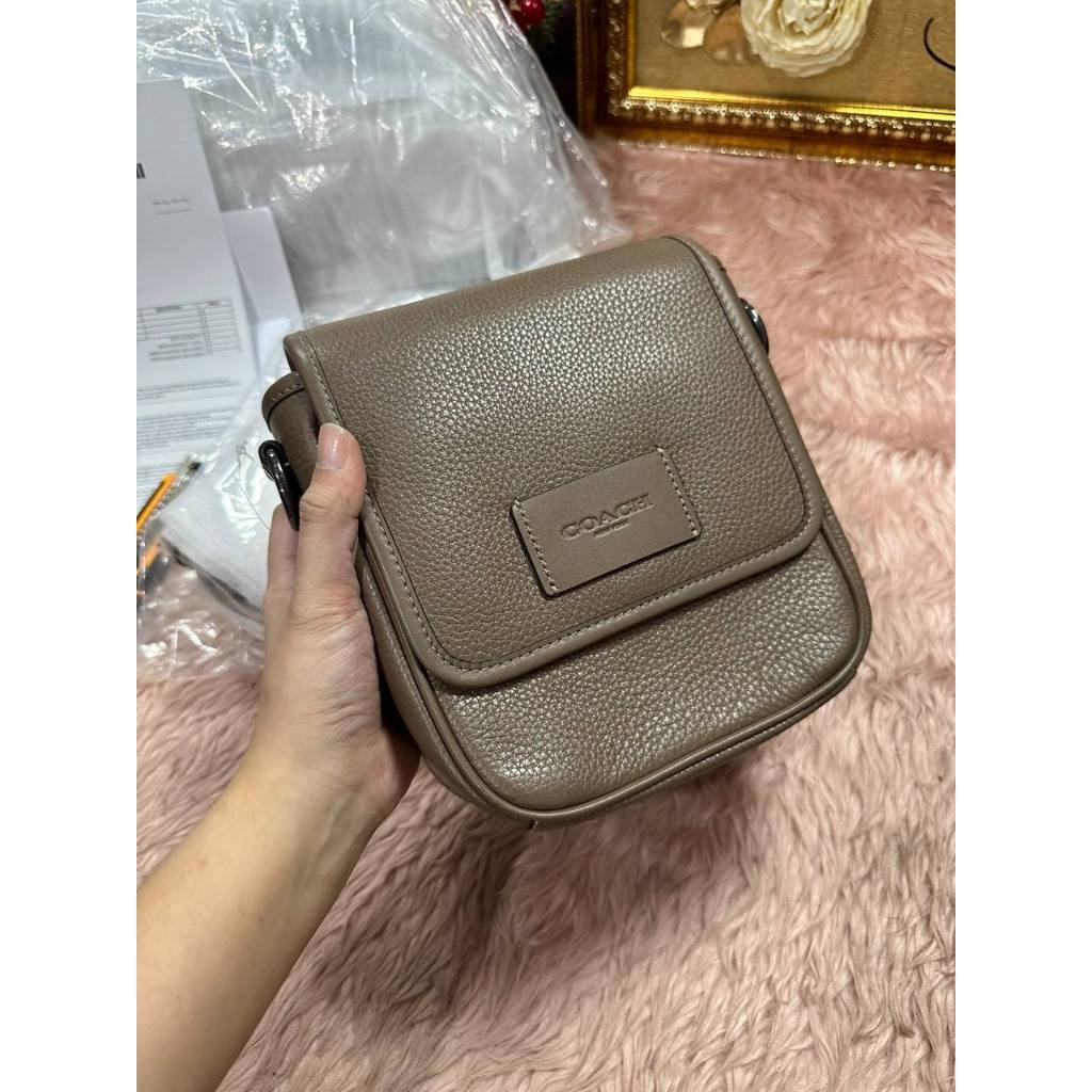 ORIG & IMPORTED CCH Lucas Crossbody Flap Bag Brown