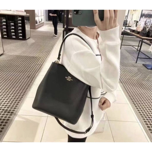 ORIG Preloved CCH Small Town Bucket Black Bag